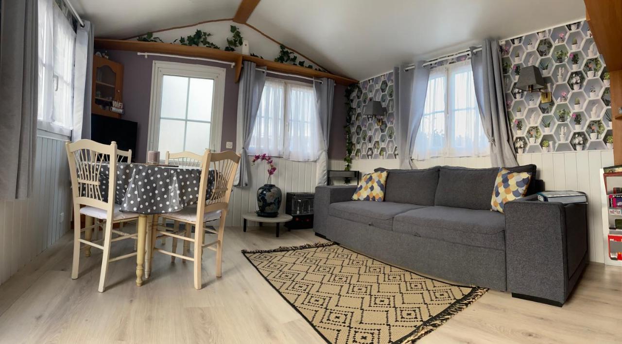 Mobil Home Cristal Biville-sur-Mer エクステリア 写真